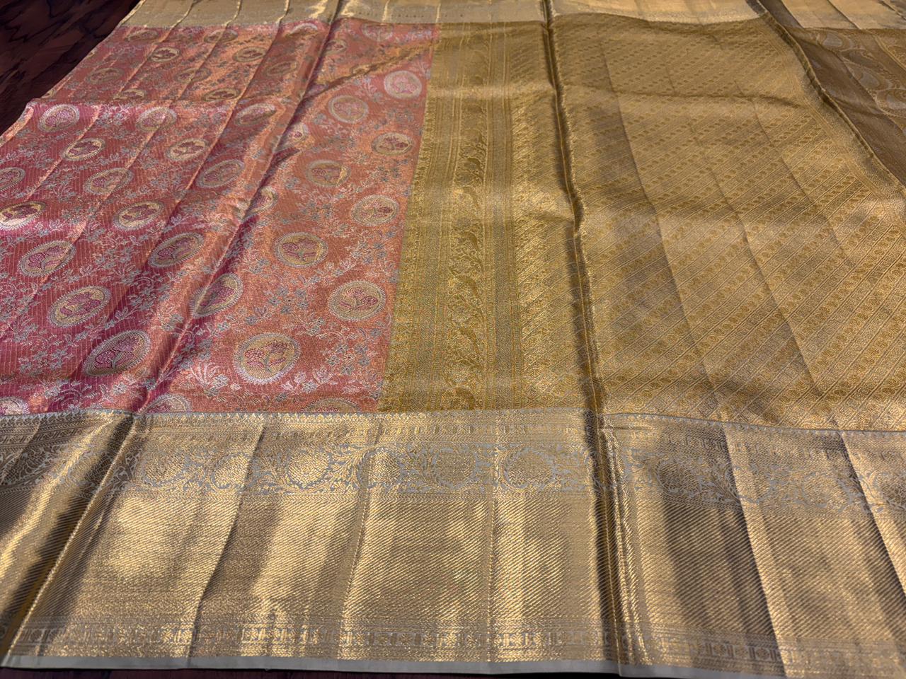 HEMAMBARI PUSHPAVALI KANCHI PATTU