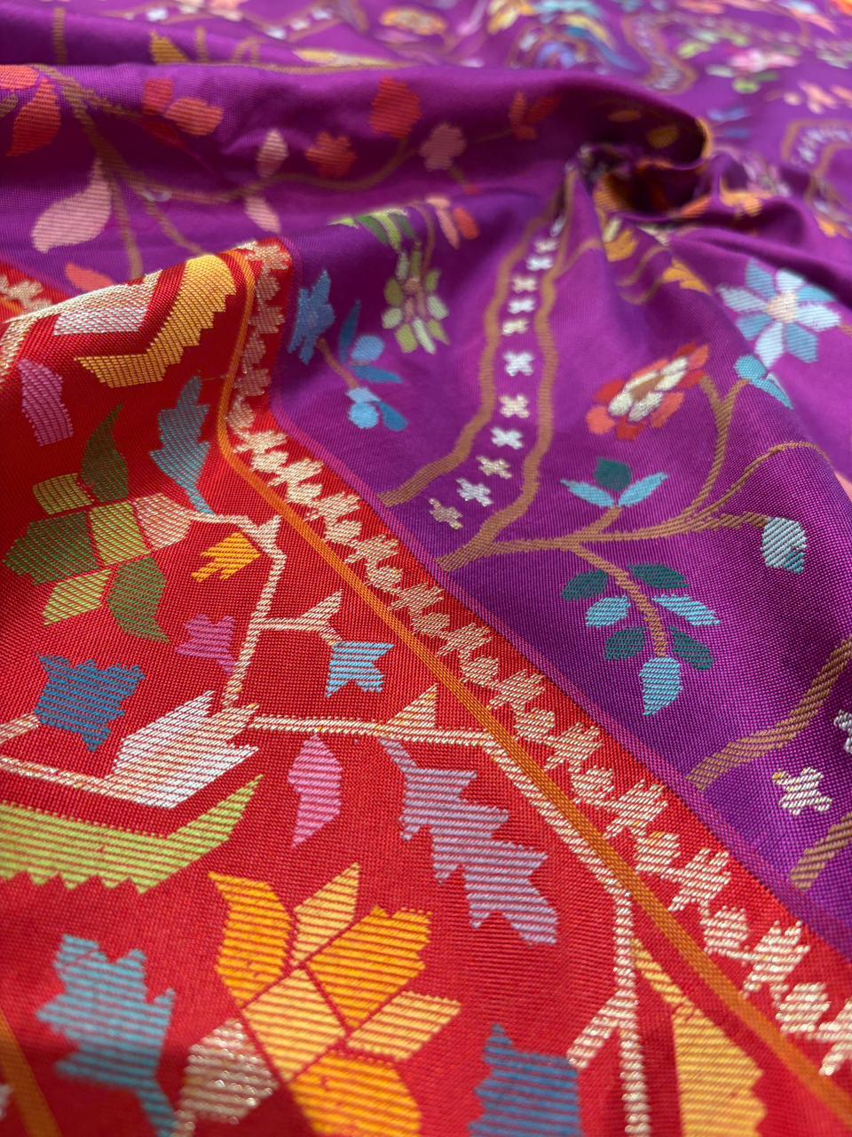 PUSHPAREKHA  ZARI SAREE