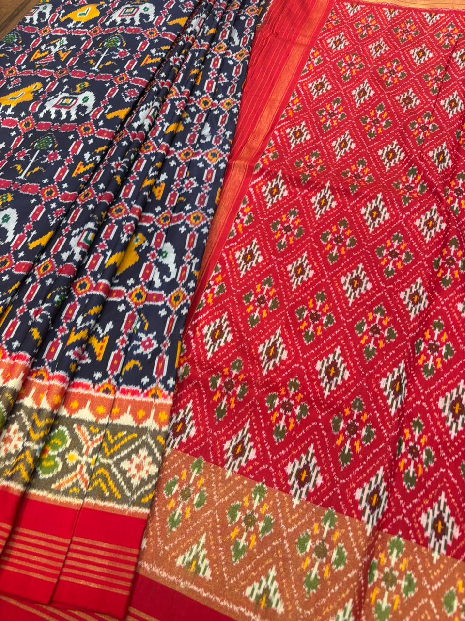 VANACITRA IKKAT SAREE