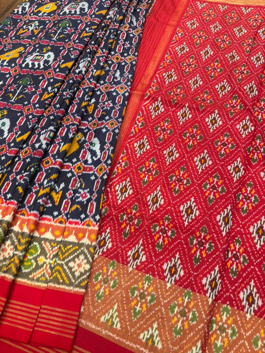 VANACITRA IKKAT SAREE