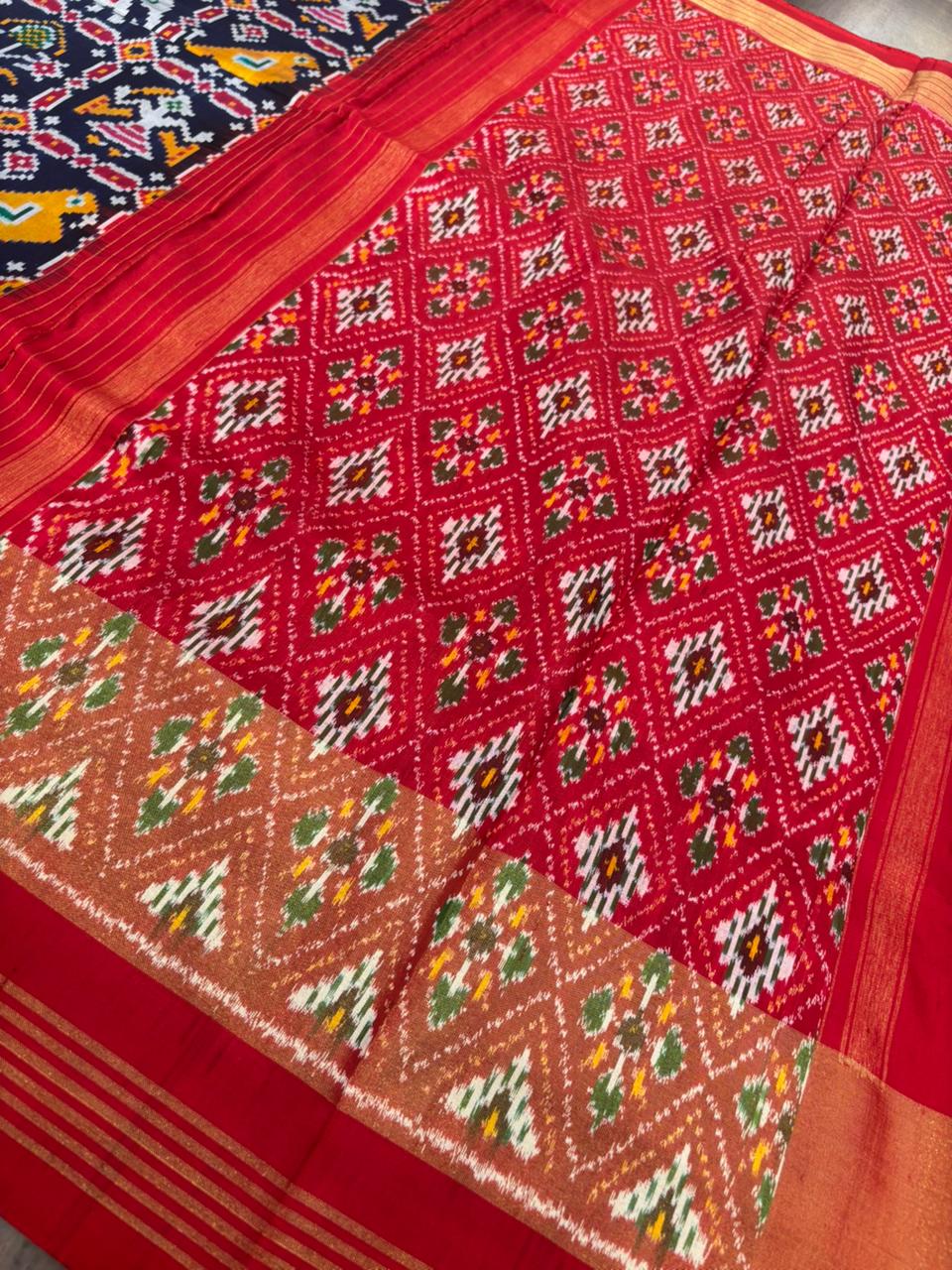 VANACITRA IKKAT SAREE