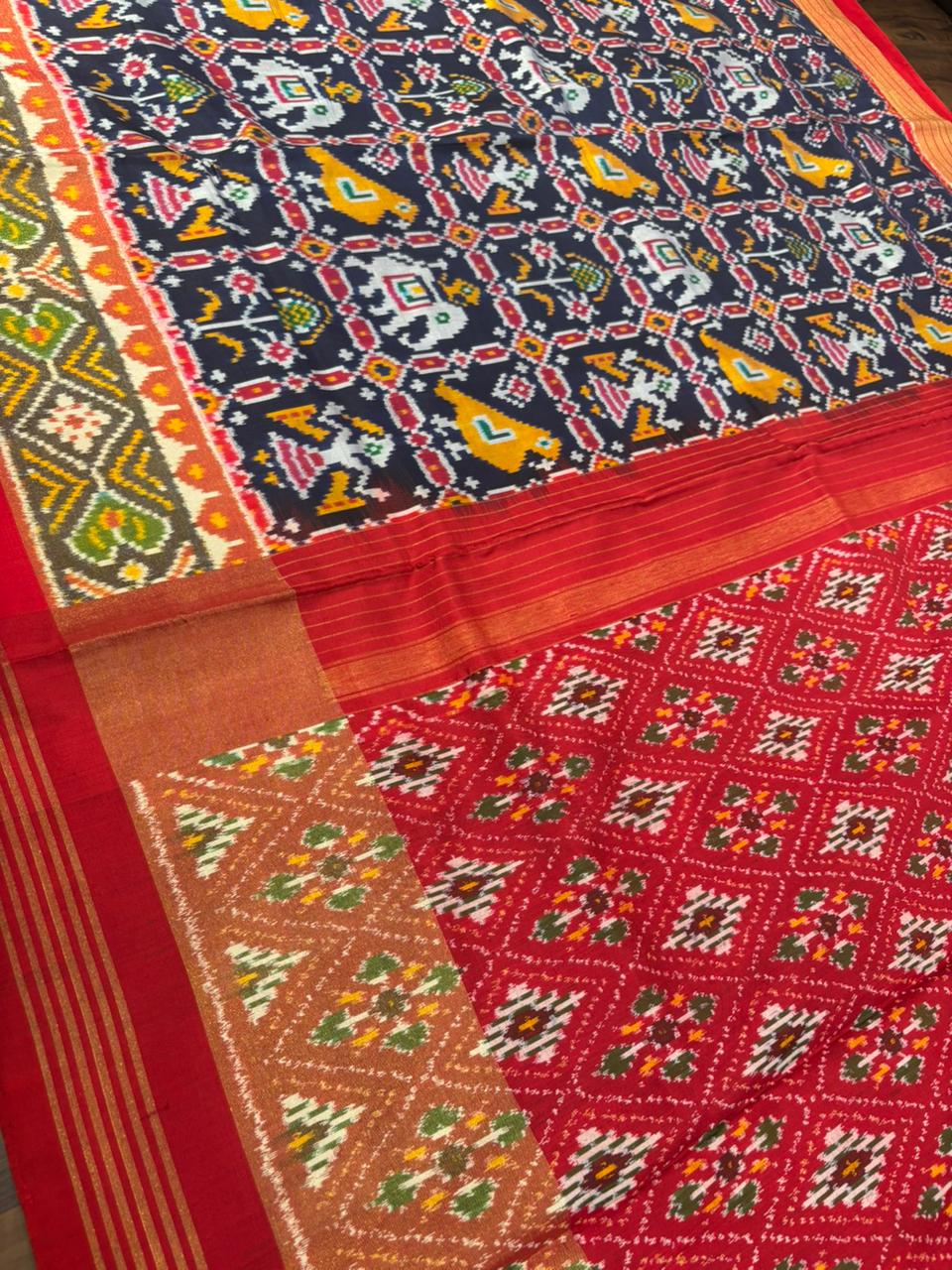 VANACITRA IKKAT SAREE
