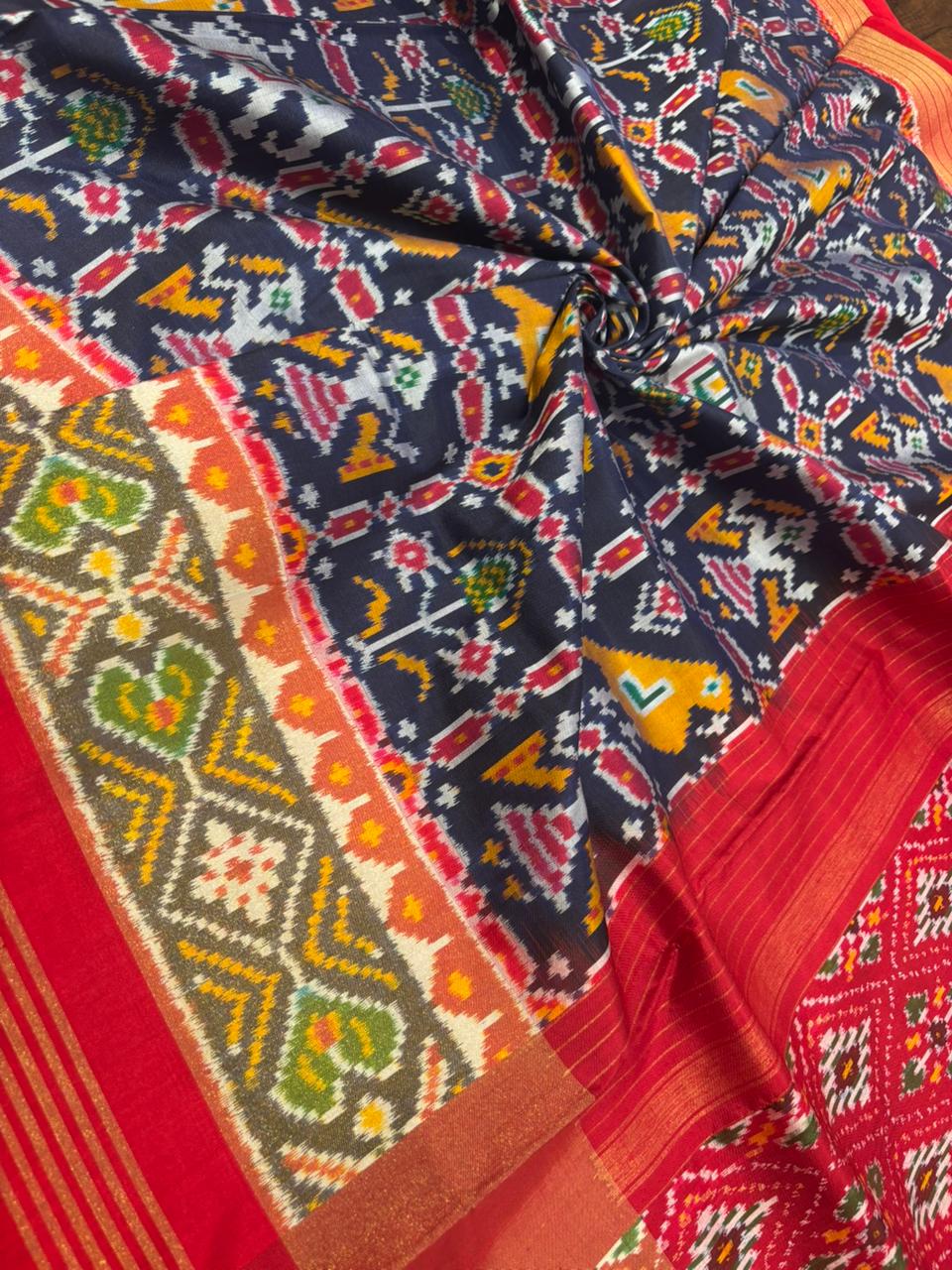 VANACITRA IKKAT SAREE