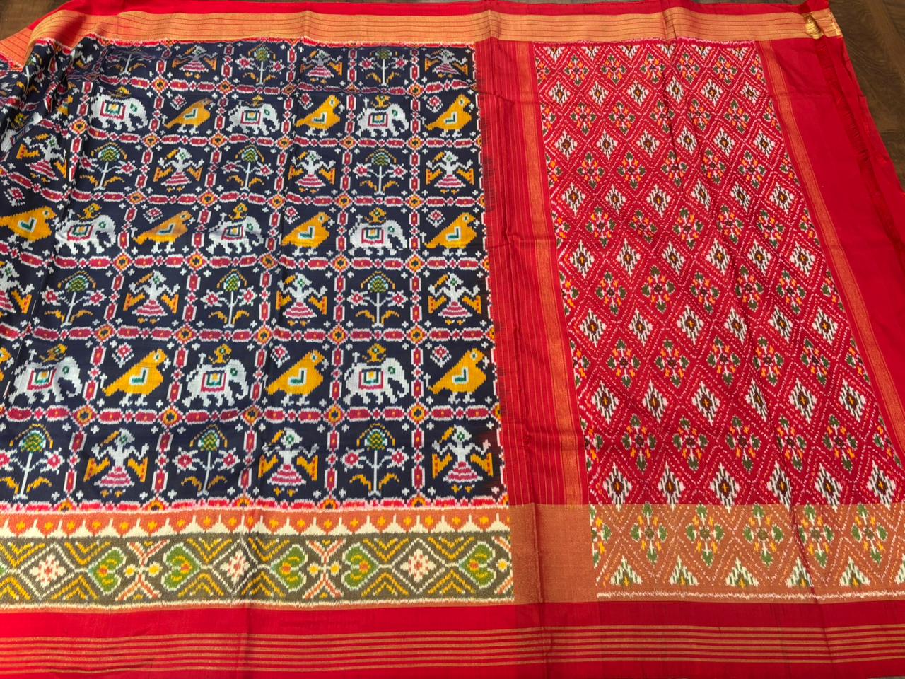 VANACITRA IKKAT SAREE