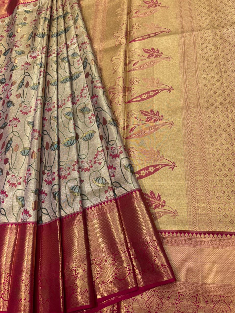 PADMARAGINI PATTU SAREE
