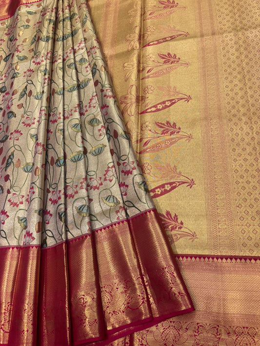 PADMARAGINI PATTU SAREE