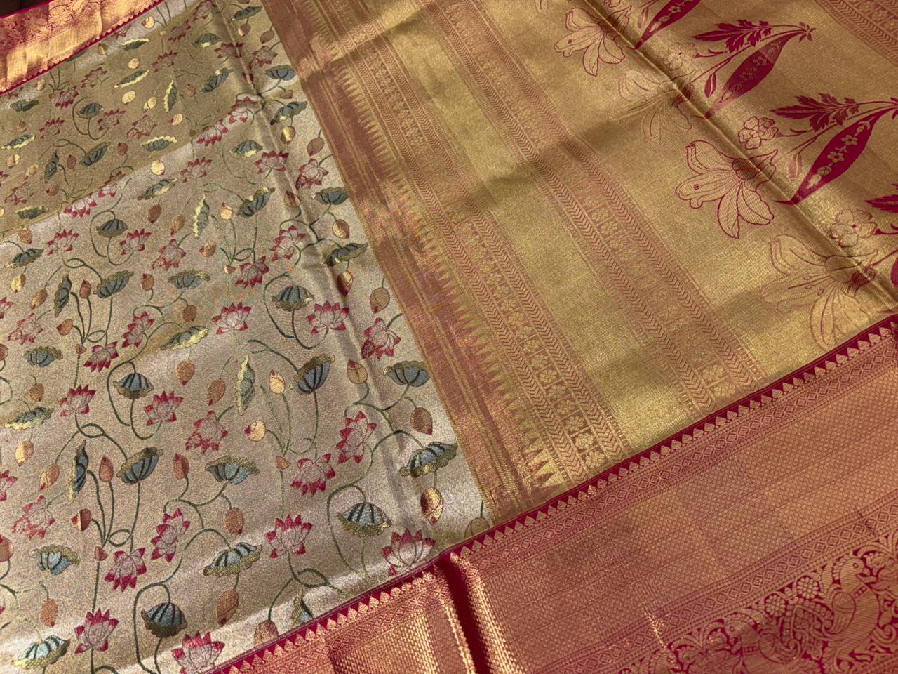 PADMARAGINI PATTU SAREE