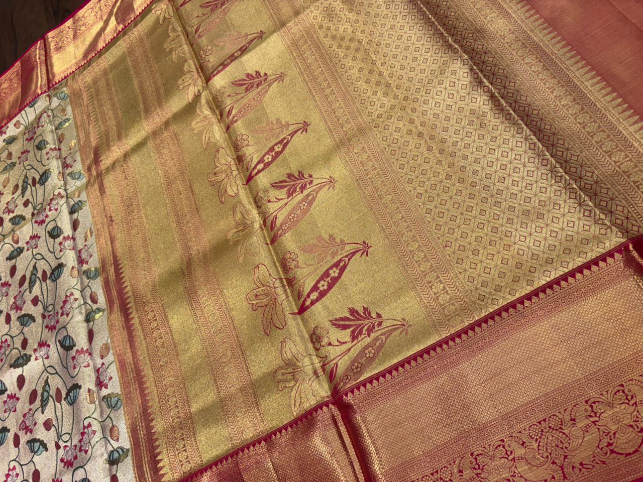 PADMARAGINI PATTU SAREE