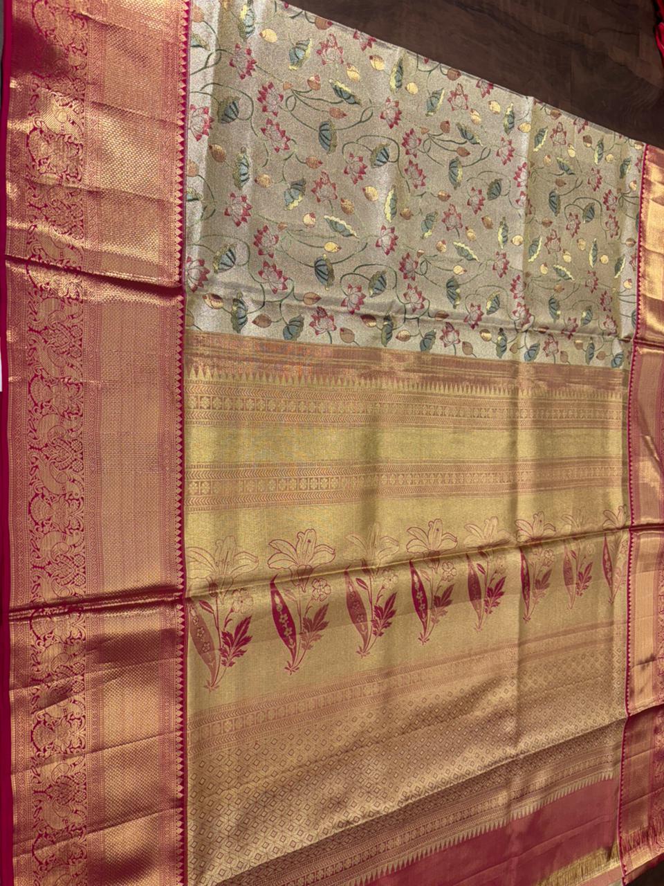 PADMARAGINI PATTU SAREE