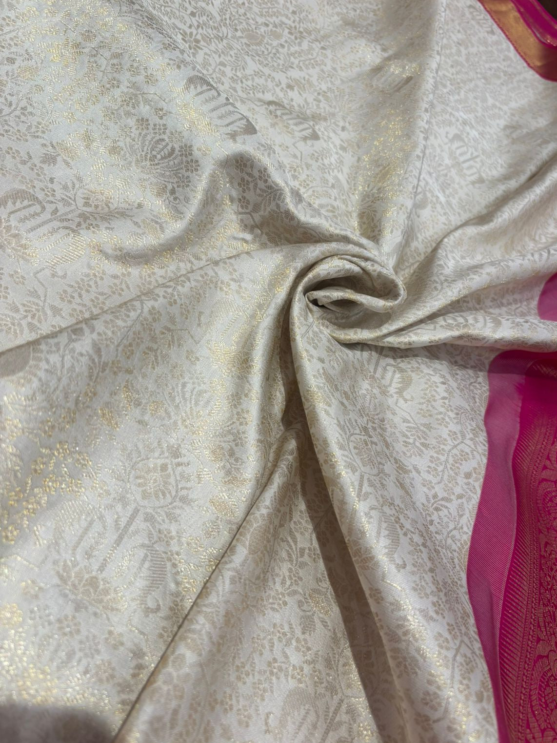 SVETARAGINI PATTU SAREE