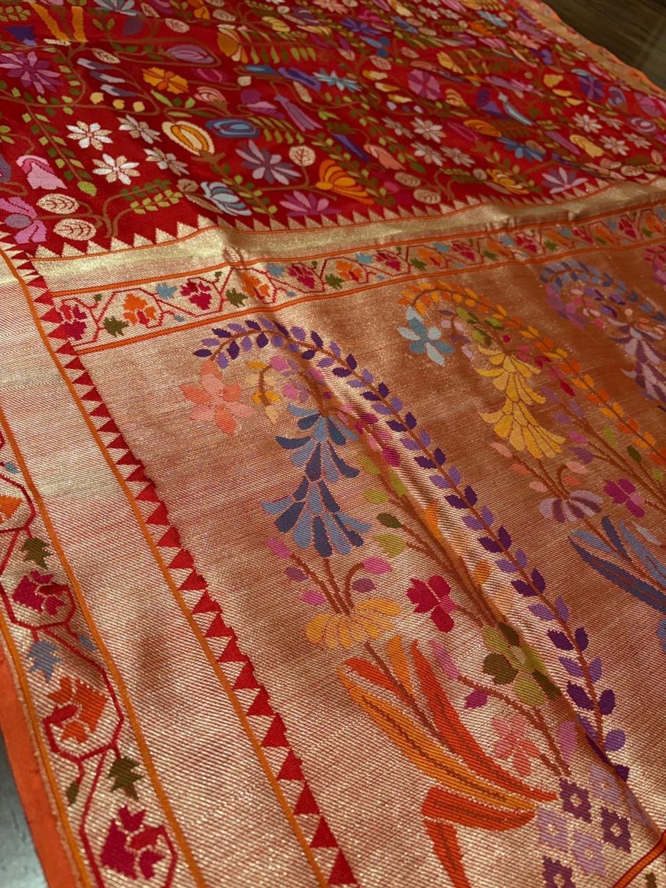 VASANTARKHA ZARI SAREE