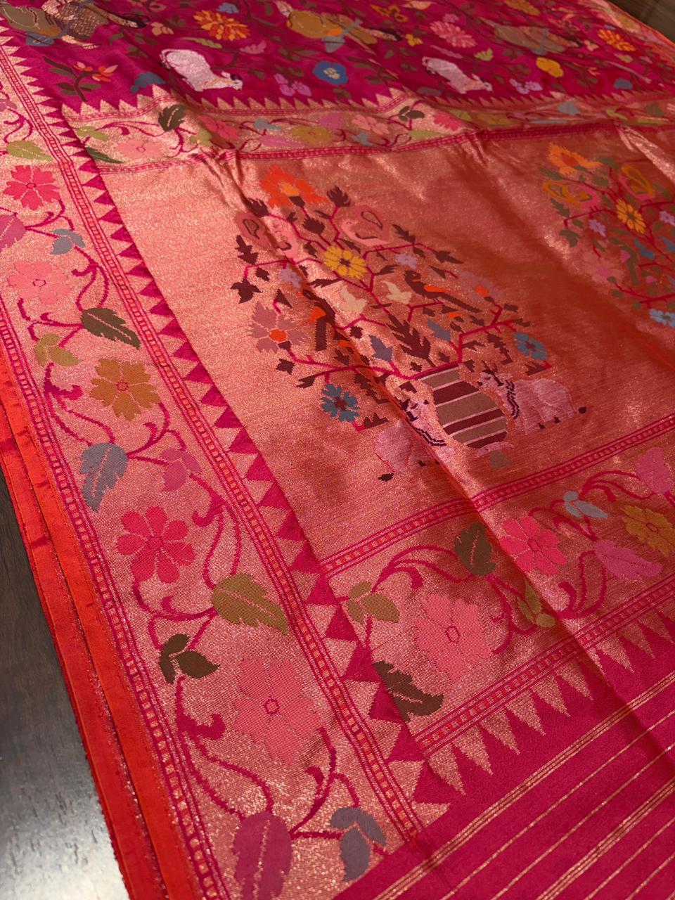 CITRANGANA ZARI SAREE