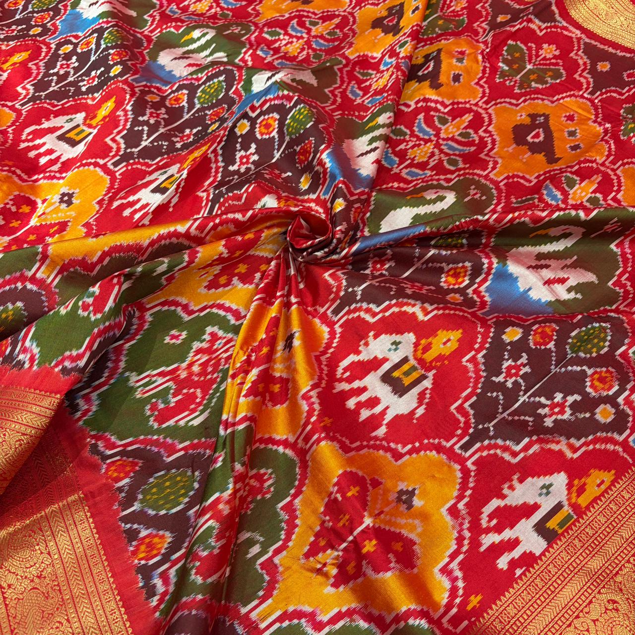 VAICHITRIKA IKKAT SAREE